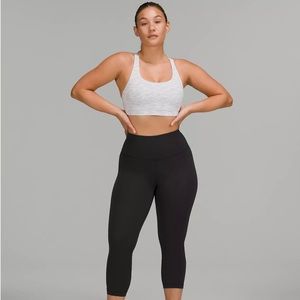 Wunder Train Contour Fit High-Rise Crop 21" - Black, Size 12